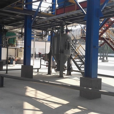Fase densa do sistema do transtorte pneumático do pó de PCD