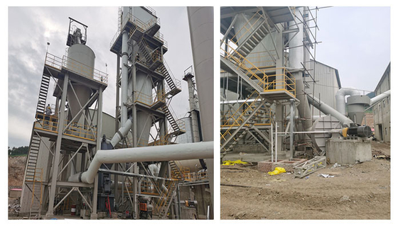Planta do Pulverizer de 325 Mesh Limestone Vertical Mill Roller para o Feldspato da dolomite da calcite