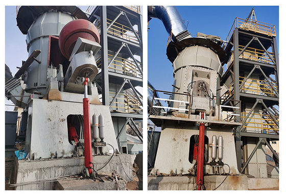 Máquina de trituração Superfine da pedra calcária de VRM na planta do cimento