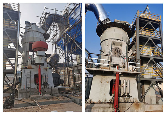 O PLC pulverizou a planta vertical da maquinaria de mineração do moinho da pedra calcária de carvão