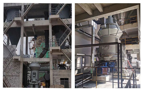 Planta crua vertical 4800mm do cimento do moinho da refeição do OEM 5100mm