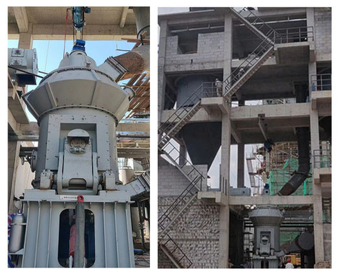 Do cimento cru vertical do moinho VRM de 85T/H-730T/H HVM sistema de moedura