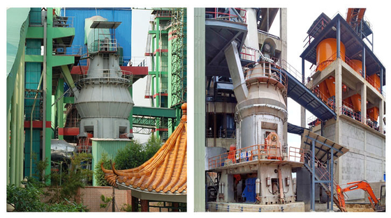 1-45 equipamento de moedura 55kw-710kw do moinho do Bentonite vertical do t/h