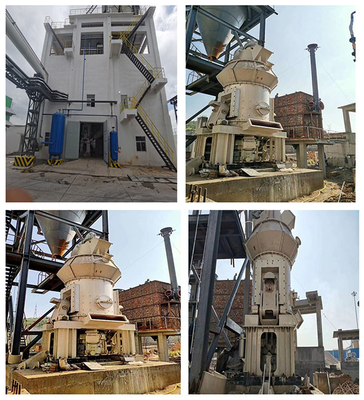 PLC VRM na malha vertical da malha -1250 do moinho de rolo 325 da planta do cimento