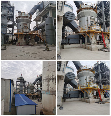 Moinho vertical de calcário de malha 325 6 - 80 T/H economia de energia