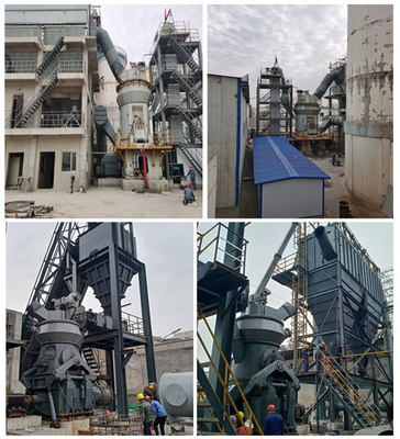 Equipamento de Moagem de Calcário de Cálcio Pesado Grande 6 - 80t/H
