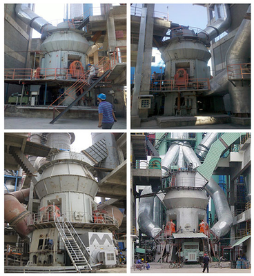 Da refeição crua eficiente livre de poeira do cimento da energia do estilo de HVM moinho vertical 100t/H