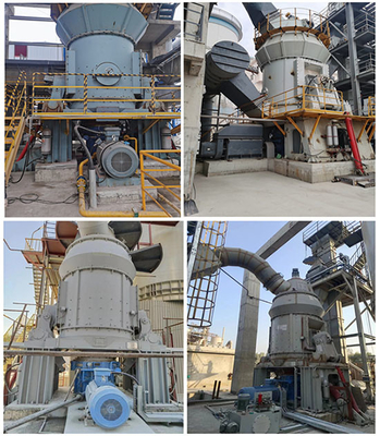 Vertical de moedura do moinho da escória eficiente da energia do motor do PLC
