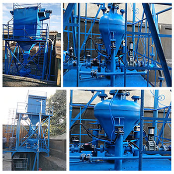 Equipamento da bomba do transtorte pneumático do consumo da baixa potência para o silo