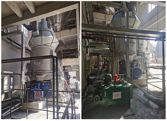 Moinho de rolo vertical com eficiência energética para usina de carvão vertical