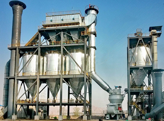 Vertical de moedura do equipamento da pedra calcária 30t/H de poupança de energia