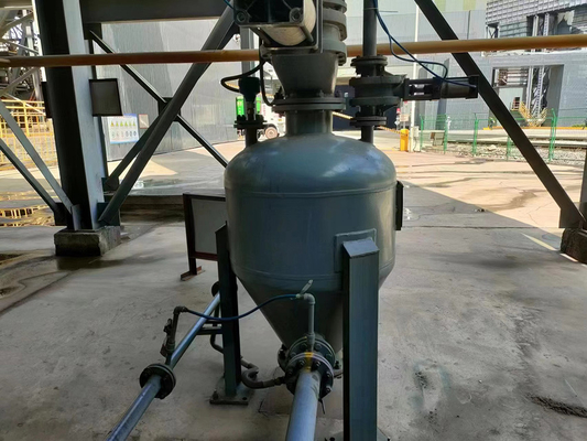 Sistemas de transporte pneumático de calcário em pó bomba de silo capacidade 300 T/H
