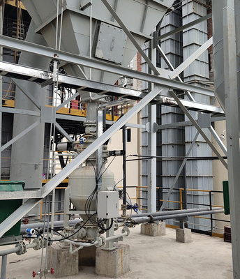 Pressão positiva Fase densa Pneumática Conveyor Silo Bomba Para cimento Cinza de mosca Cal hidratada