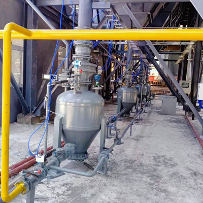 Controle PLC Equipamento de transporte pneumático de caixa de bomba de fase espessa