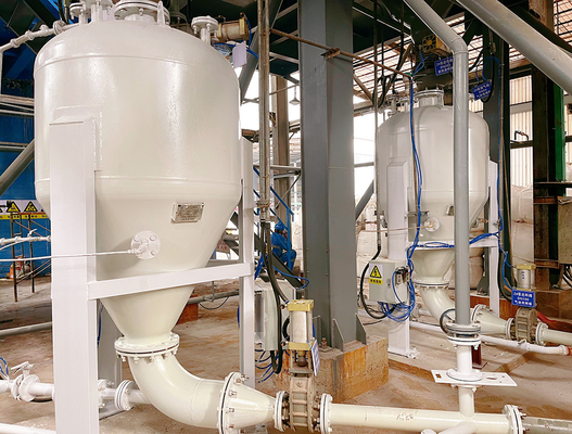 Equipamento de bomba de transporte pneumático de grande capacidade para silos de cimento