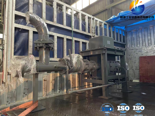 Pressão positiva Fase de transporte pneumática de jato de pressão diluída 1 - 80 T/H Capacidade de transporte