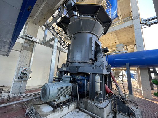 Máquina de moagem de pó de calcário de dessulfuração, grande moinho de rolos vertical Linha de produção de pó de pedra de alto cálcio