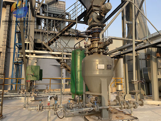 Equipamento de transporte de fase espessa Bump Bin Grande capacidade de transporte para Fly Ash Coke Powder