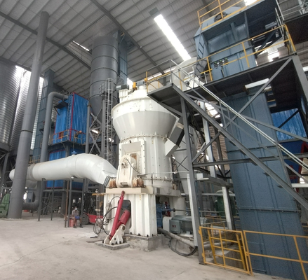 Moinho Vertical de Rolo para Gesso em Pó Industrial | Capacidade de 5-100tph