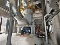 Sistema vertical de preparação de pó de carvão