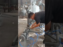 Equipamento de bomba de transporte pneumático de grande volume Tanque de transmissão de fase densa